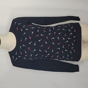 Elle Eiffel Tower Sweater SZ S   SALE  SALE  SALE